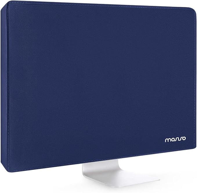 MOSISO Monitor Dust Cover 26, 27, 28, 29 inch Anti-Static Dustproof LCD/LED/HD Panel Case Computer Screen Protective Sleeve Compatible with iMac 27 inch, 26-29 inch PC, Desktop and TV, Royal Blue
