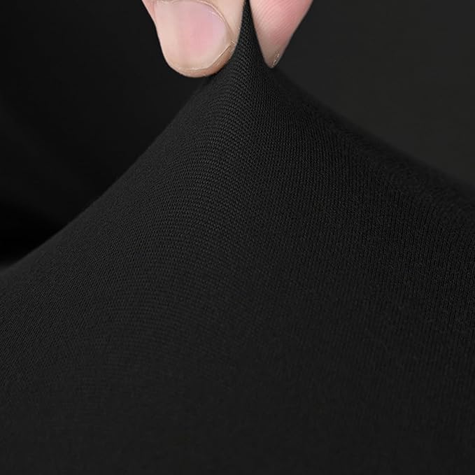 Gaming Chair Cover, Ergonomic Office Computer Game Chair Slipcovers, Stretchy Polyester Covers, 4pc/Set with Armrest Covers/Back/Seat Cover for Reclining Racing Gaming Chair Black