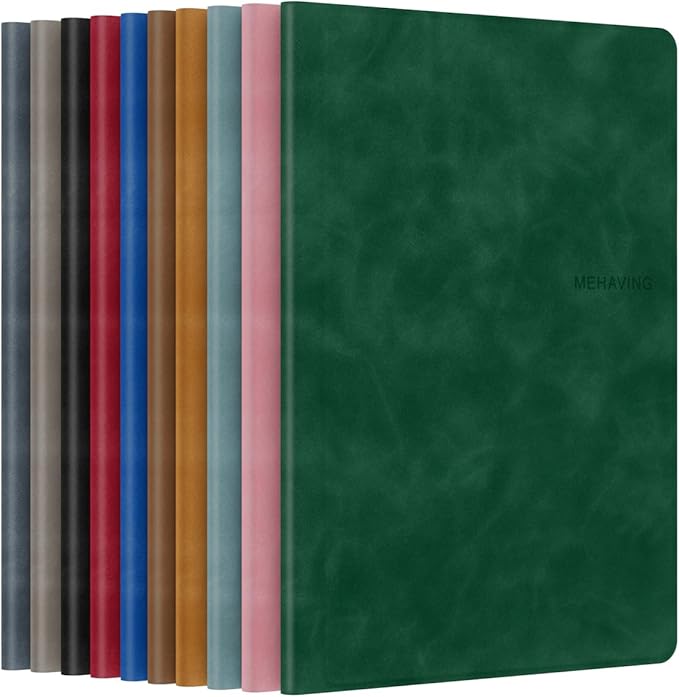 Portable Small White Board Dry Erase Board, Reusable 9.5 * 6.6in Notebook Memo, Office Home Supplies Desk Accessories MH760 (Green)