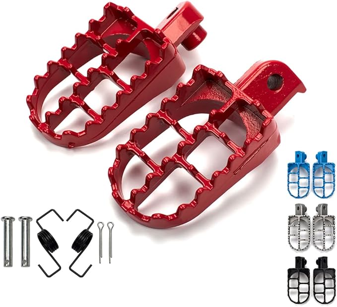 XINGWU Dirt Bike Footrest,Aluminium Footpegs Pedals,for XR50R PW50 CRF70 TW200 KLX110 CRF50 50cc 70cc 90cc 110cc 125cc TaoTao Motorcycle Part