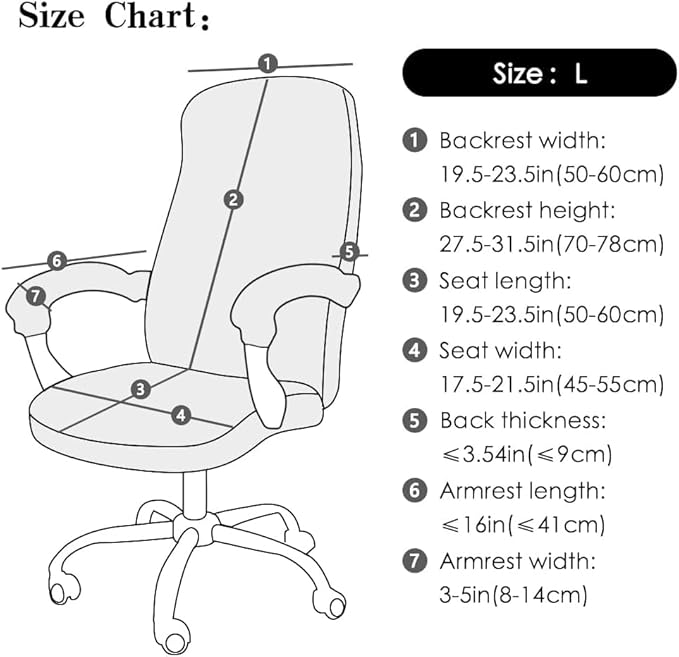 FORCHEER Office Chair Cover with Armrest Cover Pink Velvet Stretch Computer Chair Covers with Arm Reat Slipcovers Large Washable