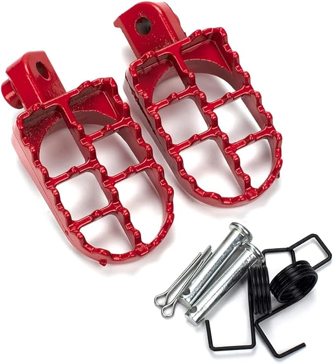XINGWU Dirt Bike Footrest,Aluminium Footpegs Pedals,for XR50R PW50 CRF70 TW200 KLX110 CRF50 50cc 70cc 90cc 110cc 125cc TaoTao Motorcycle Part