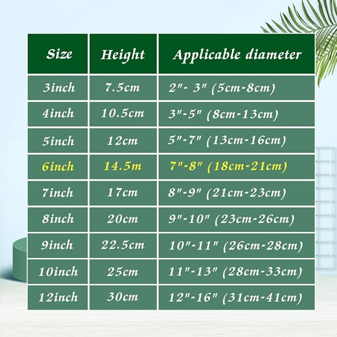 Artliving 6 Inch Clear Plastic Easels or Stand/Plate Holders to Display Pictures or Other Items at Weddings, Home Decoration, Birthdays, Tables (12 Pack)