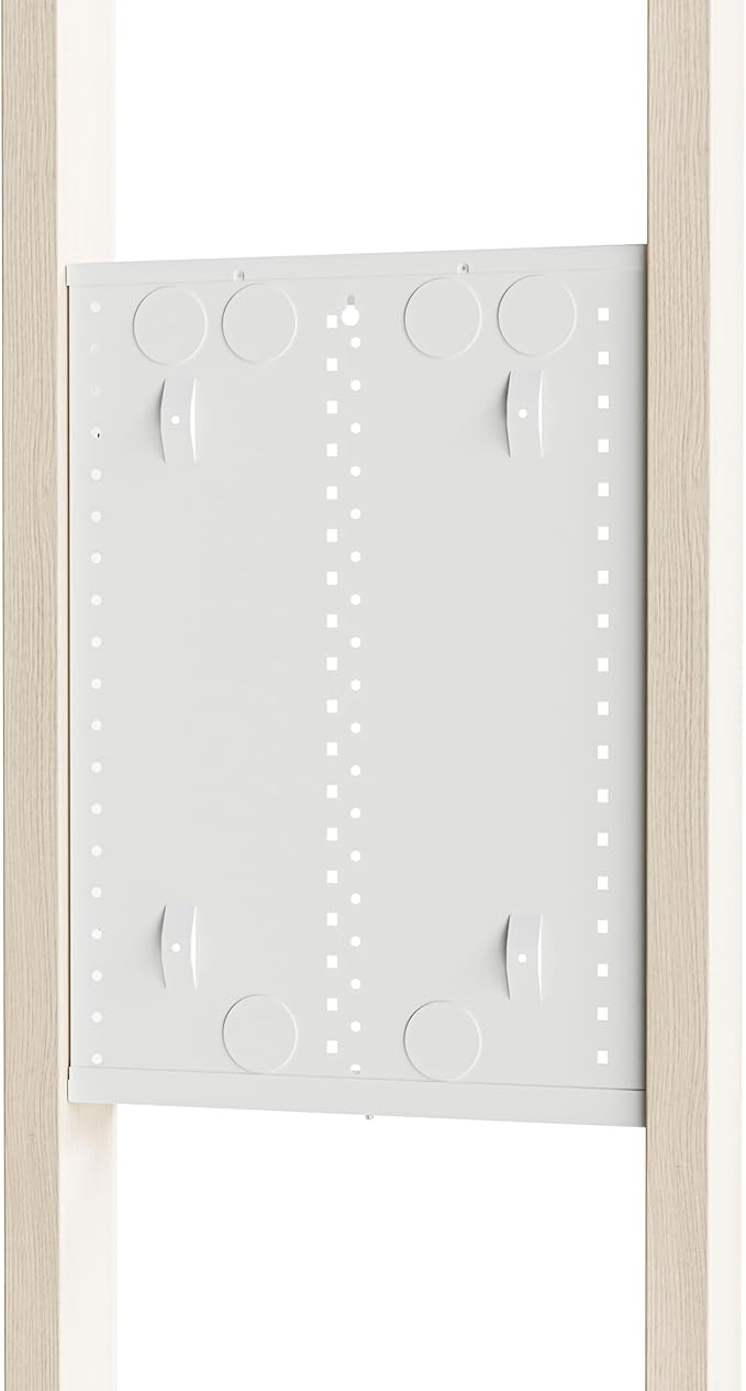 Legrand On-Q 20-Inch Structured Wiring Enclosure with Screw-On Cover, Durable Steel, Cable Management, Recessed or Surface Mount, Compatible with On-Q Accessories, Glossy White