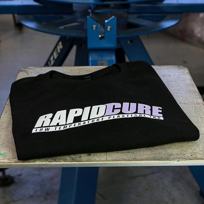 Rapid Cure® Screen Printing Ink Pastel Purple (8 oz.) - Plastisol Ink for Screen Printing Fabric - Low Temperature Curing Plastisol by Screen Print Direct - Purple Plastisol Ink for Silk Screens