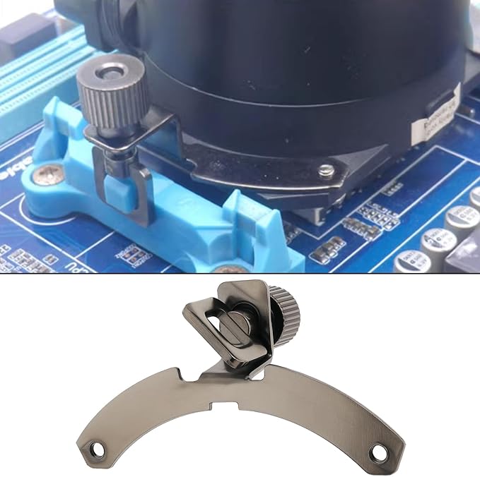 2PCS Computer CPU Fixing Buckle Mounting Bracket Compatible with Cooler Master B120 240 360 AMD AM4 CPU Holder Clips
