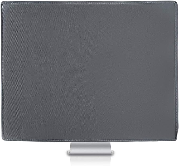 MOSISO Monitor Dust Cover 22, 23, 24, 25 inch Anti-Static Dustproof LCD/LED/HD Panel Case Computer Screen Protective Sleeve Compatible with iMac 24 inch, 22-25 inch PC, Desktop and TV, Space Gray