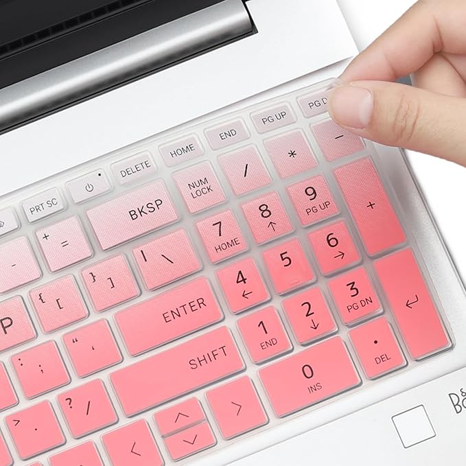 Keyboard Cover for HP 15.6" Laptop 15-fc 15-fd 15t-fd000/fd100 15-fd0123dx 15-fd0127dx 15-fd0023dx 15-fd0005dx 15-fd0130wm 15-fd1008cl 15-fd0107dx 15-fd0083wm 15-fd0335nr 15-fd0131wm 15-fd1155cl