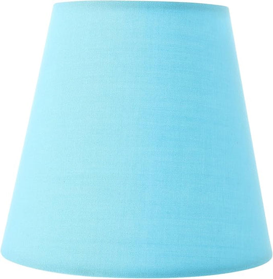 LALAFINA Fabric Lamp Shade Cover for Floor Table Lamps Clip Lampshade Softens Eyes Home Decoration Sturdy Craftsmanship for Cozy Ambiance
