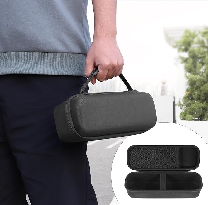 Case Portable Printer case Compatible with GUTHERREN, A80/A81Printer Bag Mobile Travel Printer Storage Holder Paper & USB Cable(Box Only)