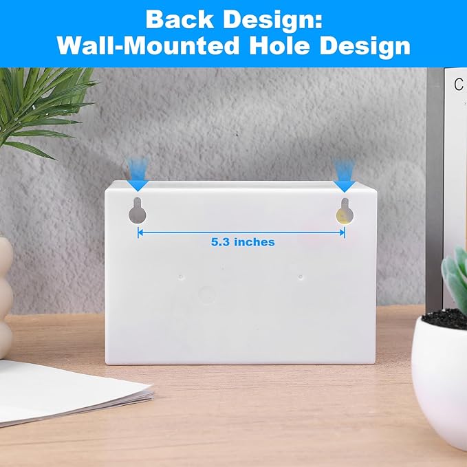 2 Pcs Mini Plastic Drawer Organizer with 9 Clear Drawers, White Small Desktop Storage Compartments for Office, School, Home, Craft Supplies & Jewelry