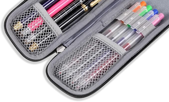 iDream365 Small Penil Case Holder for Pencils,Hard Pen Case for Executive Fountain Pens,Ballpoint Pens