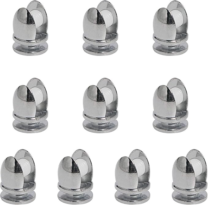 Aopin Glass Shelf Bracket Glass Clamp Bracket Glass Shelf Holders Support Glass Clamp Bracket Shelf Clip Clamp, Suitable for 5-8 mm / 0.19-0.3 inch Thick Glass Screen Clip Holder 10 PCS (Silver)