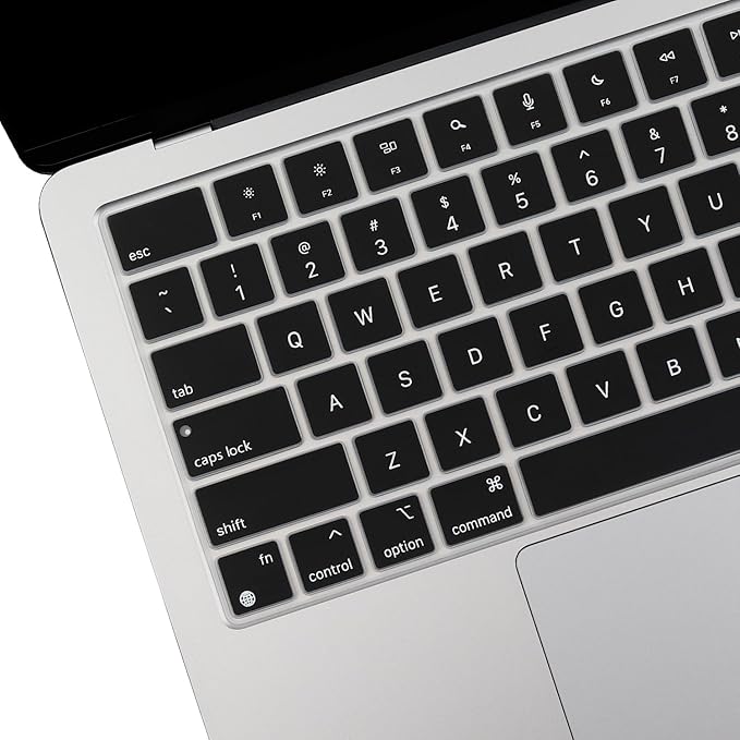 2 Pack Keyboard Cover for 2026-2023 MacBook Air 13" 15" M5 M4 M3 M2,2026-2021 MacBook Pro 14" 16" M5 M4 M3 M2 M1 Pro/Max, Keyboard Skin for 14.2" 16.2" MacBook Pro /13.6" 15.3" MacBook Air, US