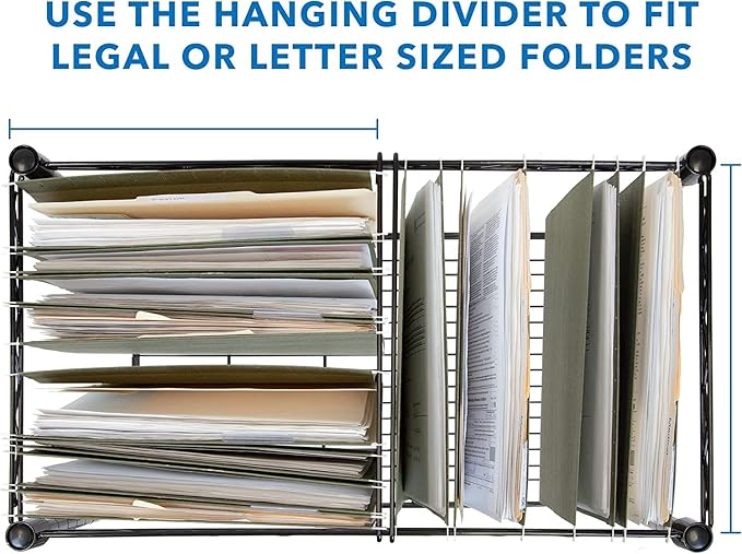 Utility Carts Single Tier Metal Rolling Mobile File Office Pedestal Files Cabinets with Storage Rack and Locking Casters Heavy Duty Steel Hanging Folders Organizer Carts Baskets for Office or Home