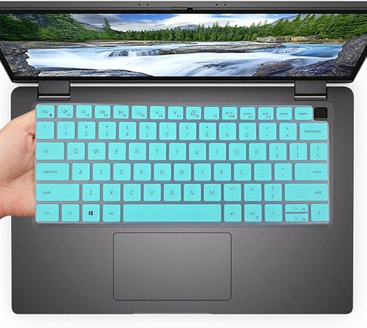 Keyboard Cover for Dell Latitude 14" 7450 7440 7430 7420 7410 3450 3440 5450 5440 5431 5430 5420, Latitude 15.6 7520 9510 9520, Latitude 9420 9430, Latitude 16 7650 7640 Keyboard Skin-HotBlue