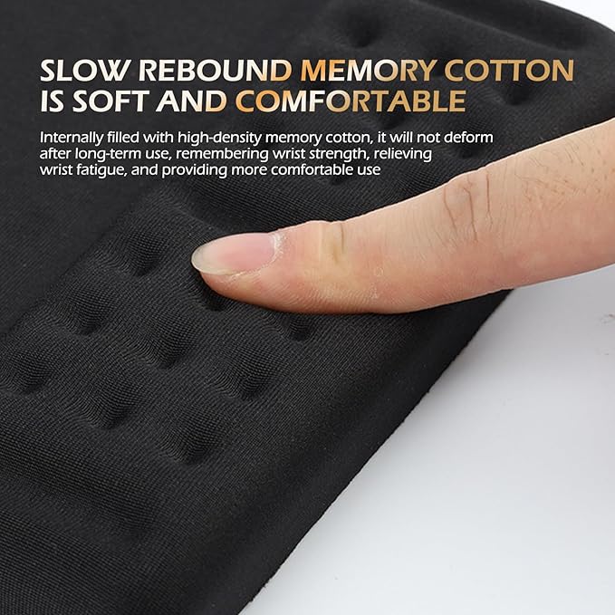 2PCS Car Arm Rest Pads, Soft Car Arm Rest Elbow Pads, Memory Foam armrest Cushion, Universal Car Door Elbow Arm Pad, Car Interior Accessories (Black)