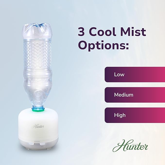 Hunter XJ-520 Aromatic LED Personal Ultrasonic Humidifier