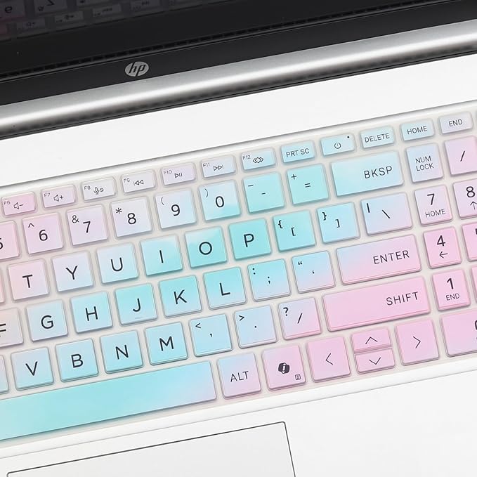Keyboard Cover for 2026-2024 HP 15.6 inch Laptop 15-fc 15-fd Series, HP 15z-fc000 15t-fd000 15-fd0123dx 15-fd0127dx 15-fc0245dx 15-fc0025dx 15-fd0023dx 15-fd0005dx 15t-fd100 fd0083wm fc0093dx-Cycs