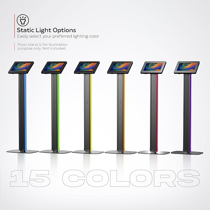 Add-On Stylish LED – CTA Add-On Digital LED Light for CTA Digital PAD-CHKB Floor Stand & Other CTA Products (ADD-LEDCHK)