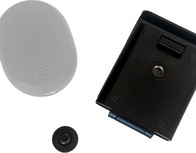 LZYDD Magnetic Webcam Mount 360° Rotatable, Detachable Monitor Webcam Holder with Screw for EMEET Piko/Piko+ / Logitech Brio, OBSBOT Meet/Tiny / Insta360 Link2C ，Tripod