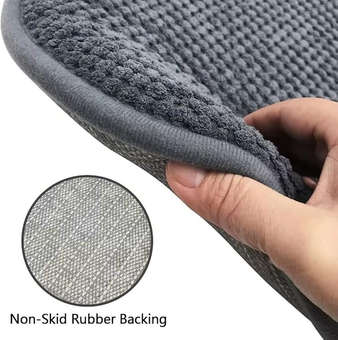 Grey Foam Seat Cushions Kitchen Chairs Pads for Dining Chairs 2 Pack Non Slip Patio Seat Cushions Washable U Shaped Soft Thick Large Metal Wooden Chair Cushions,17" x 15"