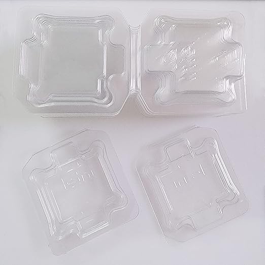 20 PCS Computer CPU Case Tray Packaging Clamshell for Intel LGA1700 i3 i5 i7 i9 CPU Protector Cover