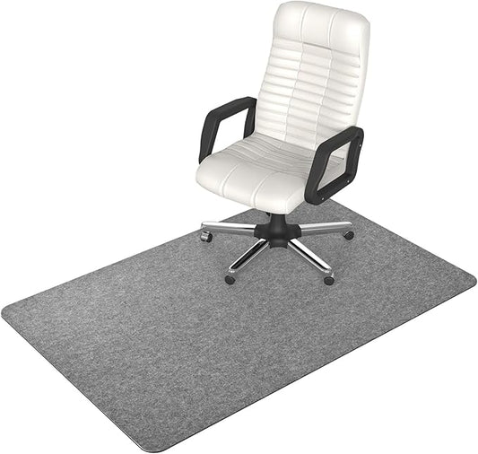 Placoot Desk Chair Mat for Hardwood Floor & Tile 55"x35" Office Chair Mat for Rolling Chairs Large Anti-Slip-Recyclable Material Computer Chair Mat Rug for Office/Home