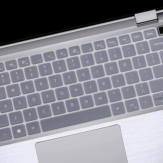 Keyboard Cover for Dell Latitude 14" 7410 7420 7430 7440 7450, Latitude 5440 5430 5431 5420 3440 14", Latitude 7520 15.6" Dell Latitude 9000 9510 9520 9420 9430 Keyboard Protective Cover-Clear