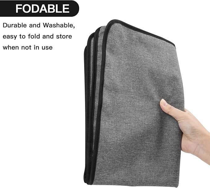 Monitor Cover Compatible with Apple Studio Display 27 Inch - Monitor Dust Cover Case Screen Protective Sleeve for Studio Display XDR 2026, Gray