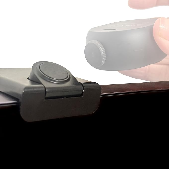 LZYDD Magnetic Webcam Mount 360° Rotatable, Detachable Monitor Webcam Holder with Screw for EMEET Piko/Piko+ / Logitech Brio, OBSBOT Meet/Tiny / Insta360 Link2C ，Tripod