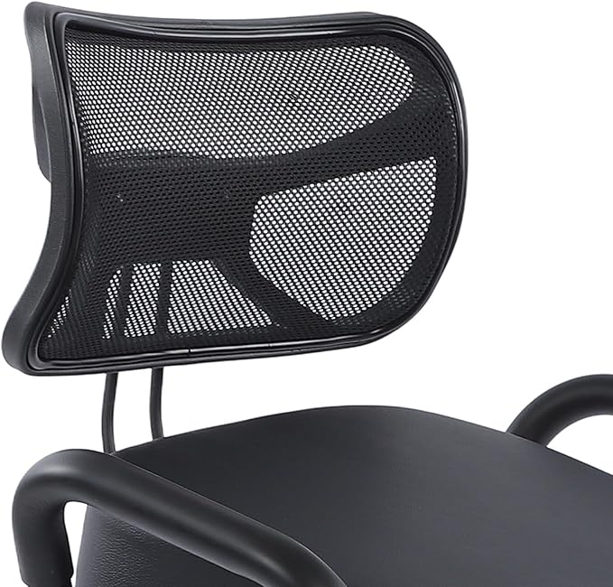 Ejoyous Kneeling Chair, Pneumatic Posture Correcting Knee Stool with Cushion Height Adjustable Rolling Orthopaedic Desk Stool for Banking Meeting Room Office Home Reception