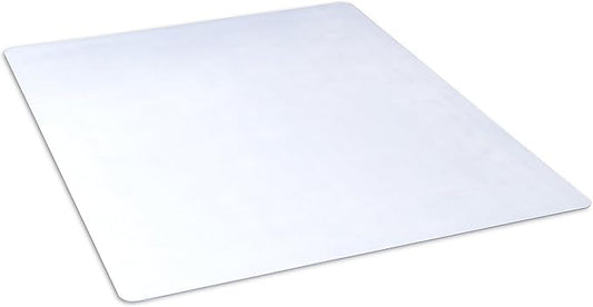 Dimex Clear Office Chair Mat for Hard Floors – 46" x 60" Rectangle Vinyl Floor Protector for Wood, Tile, Vinyl & Laminate, Smooth Glide