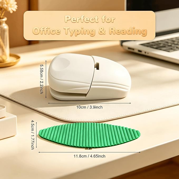 Document Holder for Typing - Document Stand for Desk When Typing,Portable Copies Stand Desktop Document Holder Stand for A4 Paper Documents Office Typing Reading (Green)