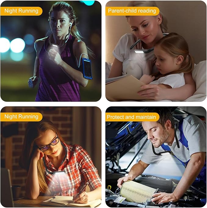 Reading Light, Rechargeable Book Light for Reading in Bed with Memory Function-Mini Portable, Ultralight Clip-on LED Bookmark Lamp for Night Reading for Book Lovers, Kids