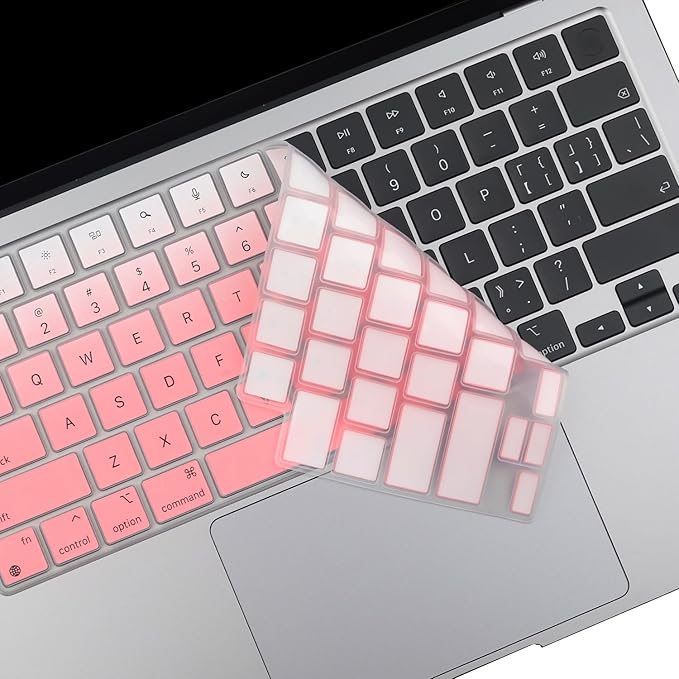 2 Pack Keyboard Cover for MacBook Pro 14" 16" M5-M1 Pro/Max 2026-2021 A3426 A3427 A3428 A3429 A2442 A2779 A2918 A2992 A2485 A2780 A2991,2026-2023 MacBook Air M5-M2 13.6" 15.3" laptop Skin,US Layout-OP