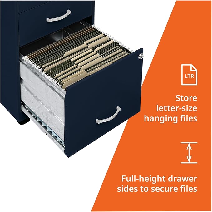 Lorell LLR03097NY - Lorell SOHO SOHOThe 3-Drawer Organizer Cabinet