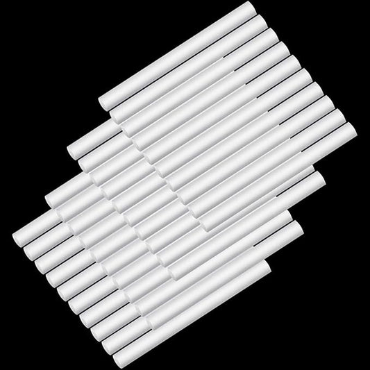 40 Pieces Humidifier Filter Cotton Refill Travel Mini Humidifier Filters Sticks Car Filters Replacement Parts for Portable Personal USB Powered Smart H20 in Office Bedroom(2.75 Inch)
