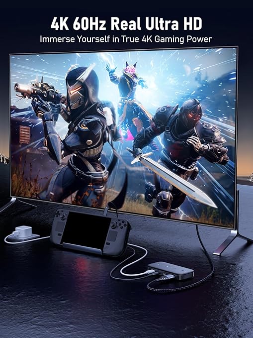 Lemorele USB C KVM Switch, 2 Computer Sharing 4K@60Hz HDMI Monitor, 100W PD Fast Charging, 3×USB-A 2.0 + 1×USB-C 2.0 Data Ports, 3.5mm Audio for Windows/Mac/Linux