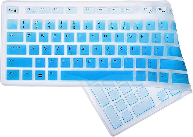 Keyboard Cover Skins Compatible with Dell KM636 KB216 Wireless Keyboard & Dell Optiplex 5250 3050 3240 5460 7450 7050 & Dell Inspiron AIO 3475/3670/3477 All-in one Desktop