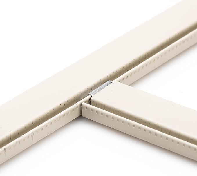 Window Screen Spreader Bar Clips 25-Pack - Insect Screen Horizontal Rail Bracket for 5/16" Screen Frame Bar -OR- 5/16" X 9/16" Spreader Bar, Made in The USA