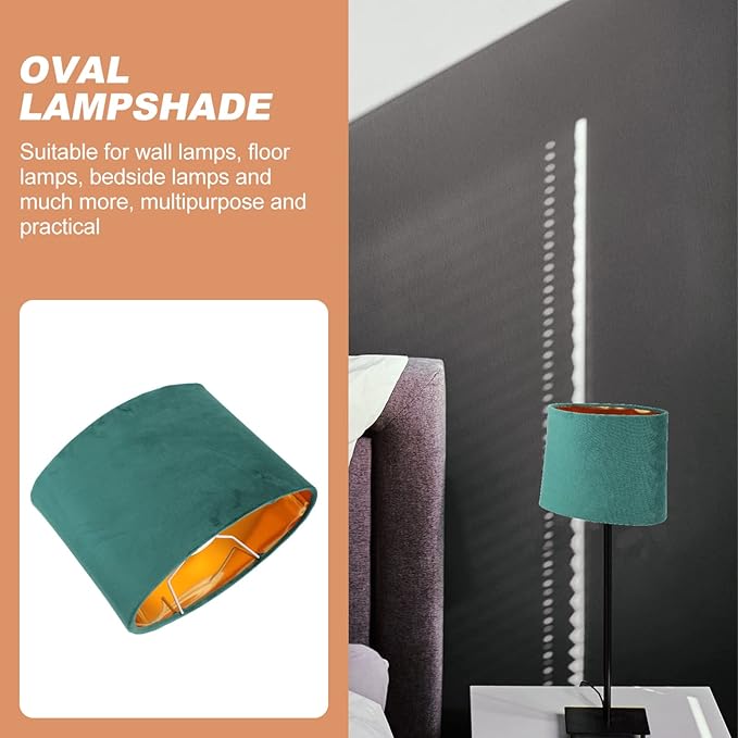 KALLORY 1pc Lamp Shade E27 Barrel Lampshade Floor Lamp Lampshade Pendant Lamp Covers Clip on Table Replacement Bedside Candelabra Light E14 Fabric Burlap