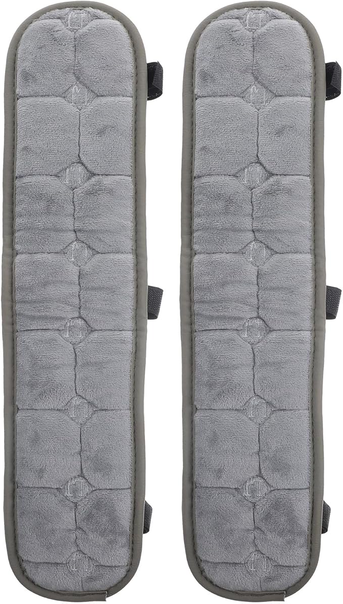 Garneck Office Chair Arm Covers Elastic Comfortable Chair Armrest Pad Grey Gaming Armrest Cushion Pillow Cover Support for Elbow Forearms Office Home