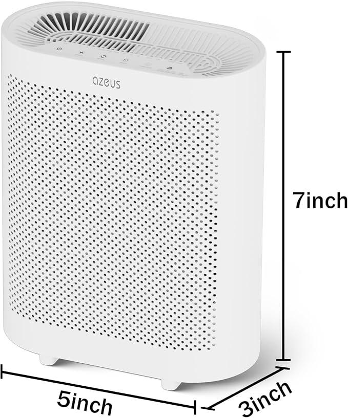 AZEUS Large Room Air Purifier FS32 (2, White board)