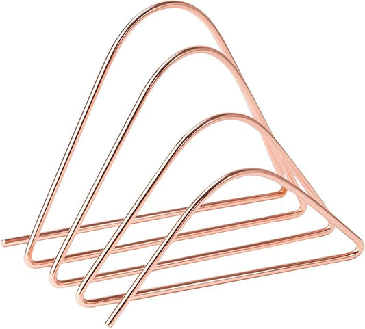 U Brands Desktop Letter Sorter, Rose Gold Wire Metal - 856U06-24
