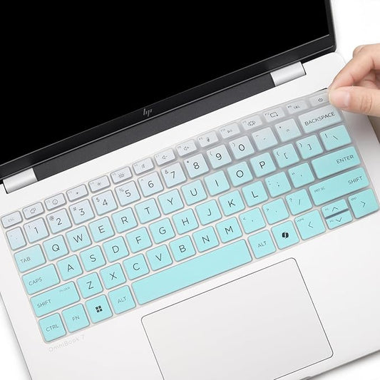 Keyboard Cover for 2026 2025 HP OmniBook 5 Next Gen AI 14" & OmniBook 7 14"/OmniBook 5 Flip 14" 14-he 14-fp 14-FR 14-fs 14-he0037nr 14t-fr000 14-fp0057nr 14-fs0000 (Not fit 14-fm 14-fk 14-ha)-OMint
