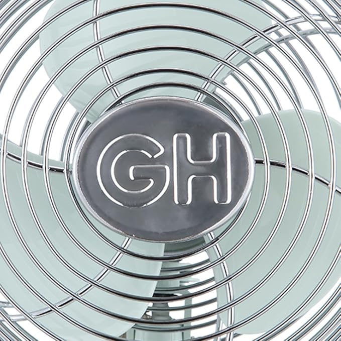 Good Housekeeping (92513) All-Metal USB-Powered 5" Oscillating Personal Fan (Breezewave)