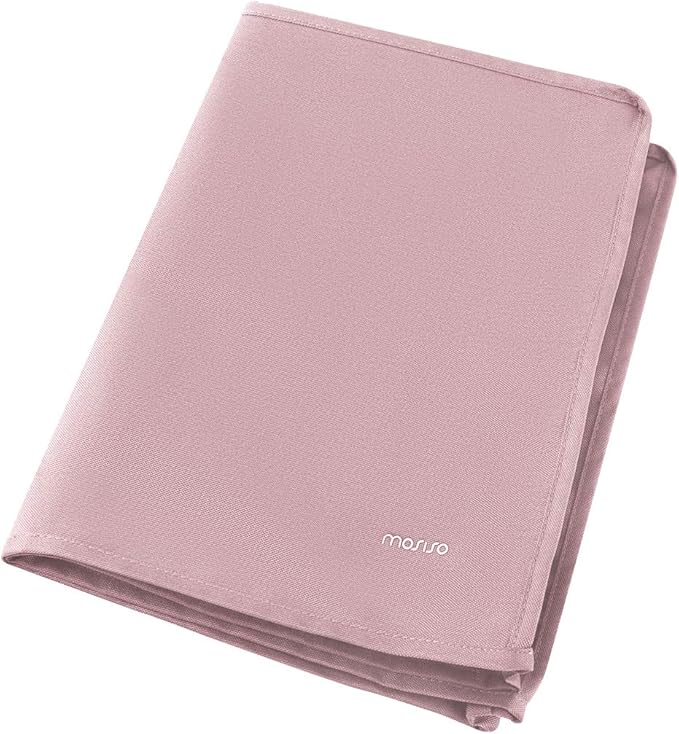 MOSISO Monitor Dust Cover 26, 27, 28, 29 inch Anti-Static Dustproof LCD/LED/HD Panel Case Computer Screen Protective Sleeve Compatible with iMac 27 inch, 26-29 inch PC, Desktop and TV, Pink