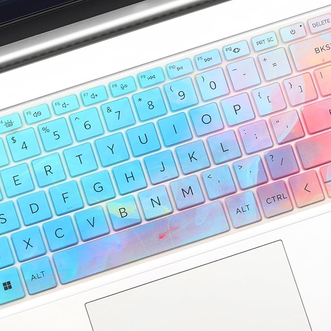 Keyboard Cover for HP 15.6" Laptop 15t 15z 15-fcxxxx 15-fdxxxx Series 2026 2025 2024, HP 15t-fd100/fd000 15-fd0083wm 15-fc0025dx 15-fc0093dx 15-fd0005dx fd0023dx, HP 250 255 G10 15.6 -Stylish Colorful