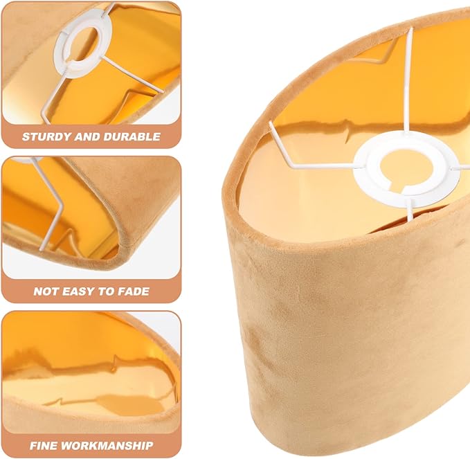 Lamp Shade for Table Lamps Ceiling Cylindrical Light Covers Clip on Lampshades for Light Shell Cover Lampshades Replacement Shades Equipment Cover